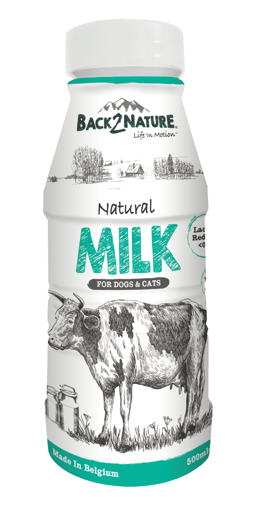BACK2NATURE 比利時寵物牛奶 500ML