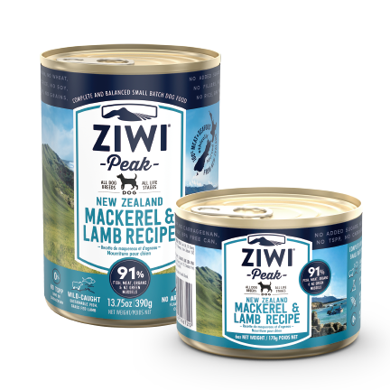 Ziwi Peak 鮮肉狗罐系列 鯖魚及羊肉配方