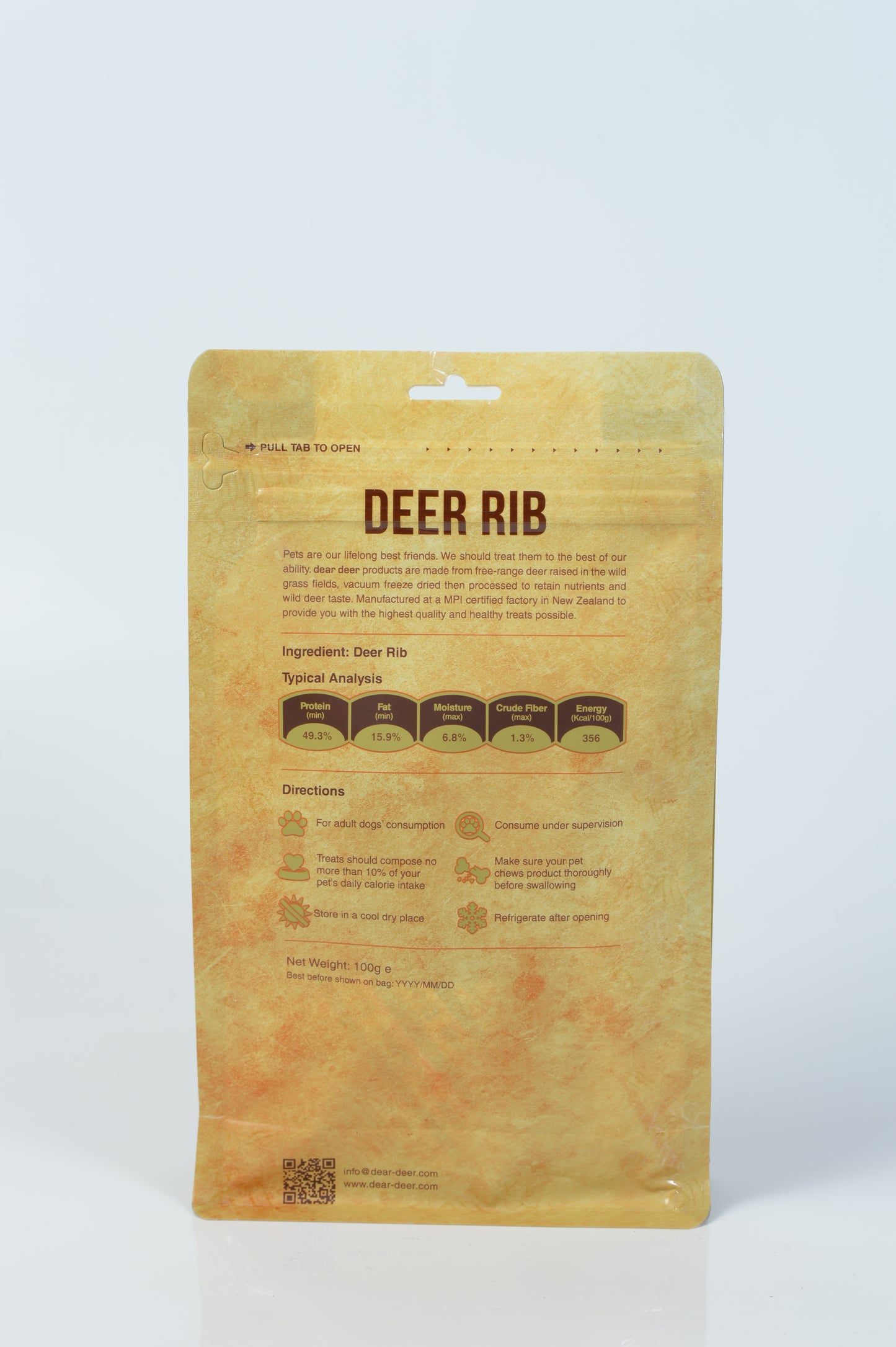 Dear Deer - Deer Rib 鹿肋骨